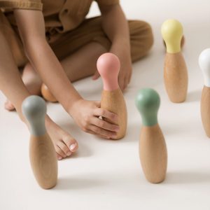 Bowling Set Wooden Toy